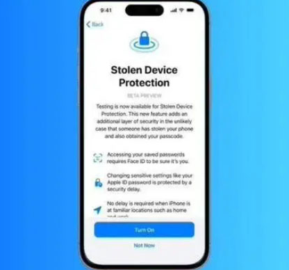 启东苹果授权维修店分享被盗设备保护功能开启方法 