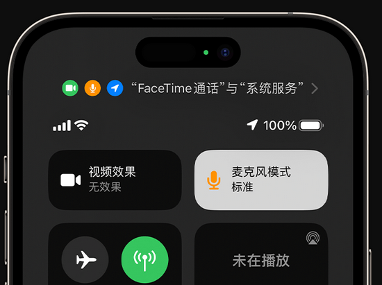 启东苹果授权维修网点分享iPhone在通话时让你的声音更清晰 