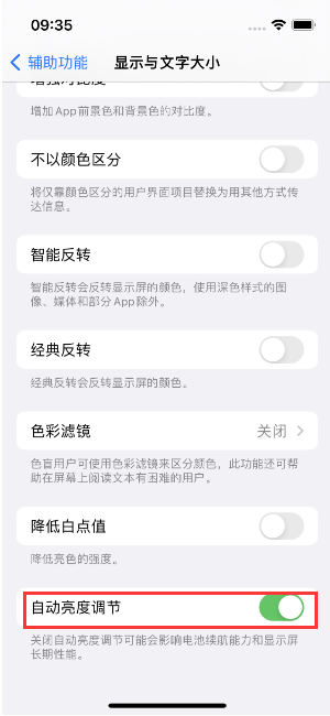 启东苹果15维修店分享iPhone 15 Pro系列屏幕亮度 