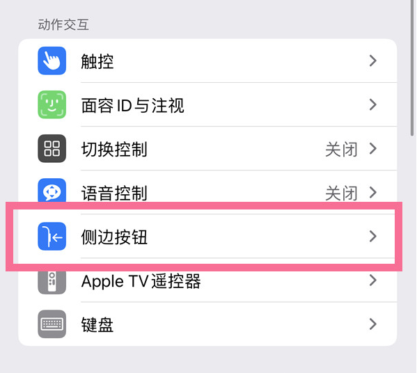 启东苹果14维修店分享iPhone14 Plus侧键双击下载功能关闭方法 