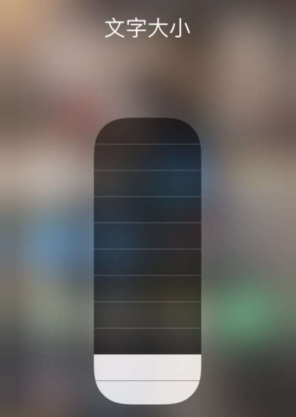 启东苹果手机维修分享小技巧：在 iPhone 控制中心快速调节字体大小 