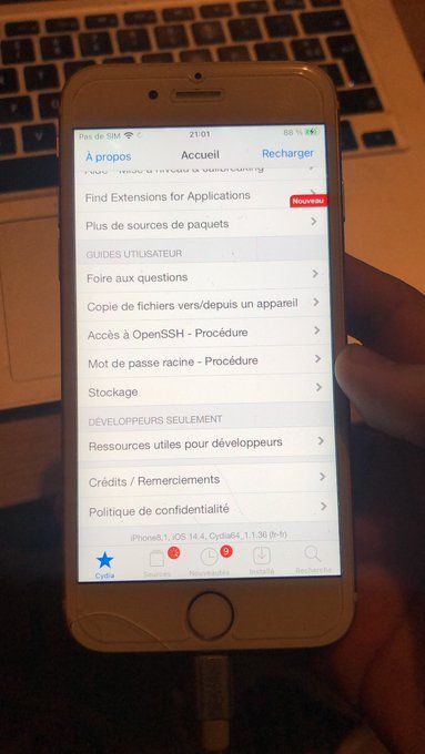 启东苹果手机维修分享iOS 14.4已被成功破解 
